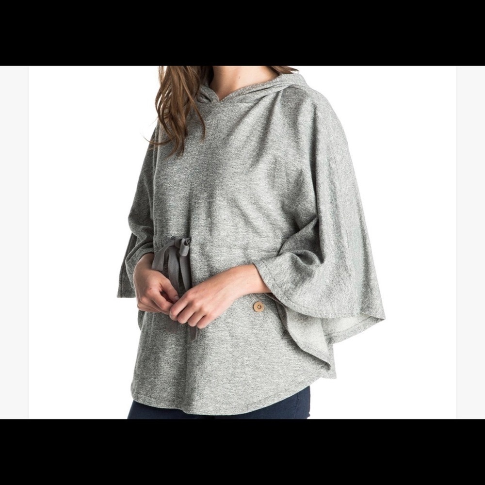 Roxy scoop dance pancho hoodie - Picture 2 of 7